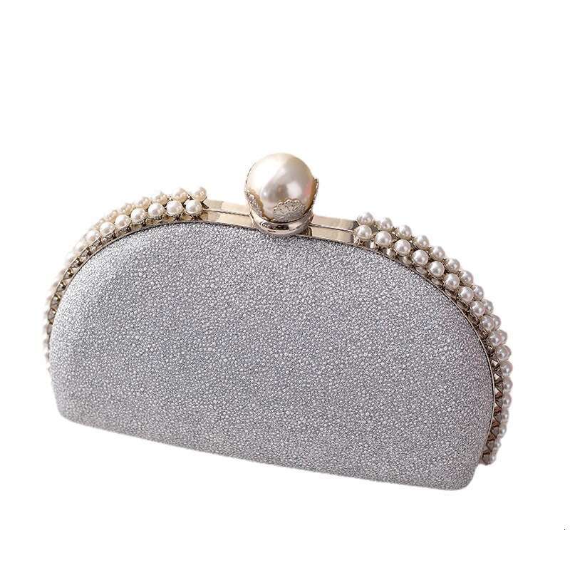 Dinner Bag New Women S Pearl Banquet Trendy And Versatile Instagram Chain Shell Handheld Bag For Women KQ