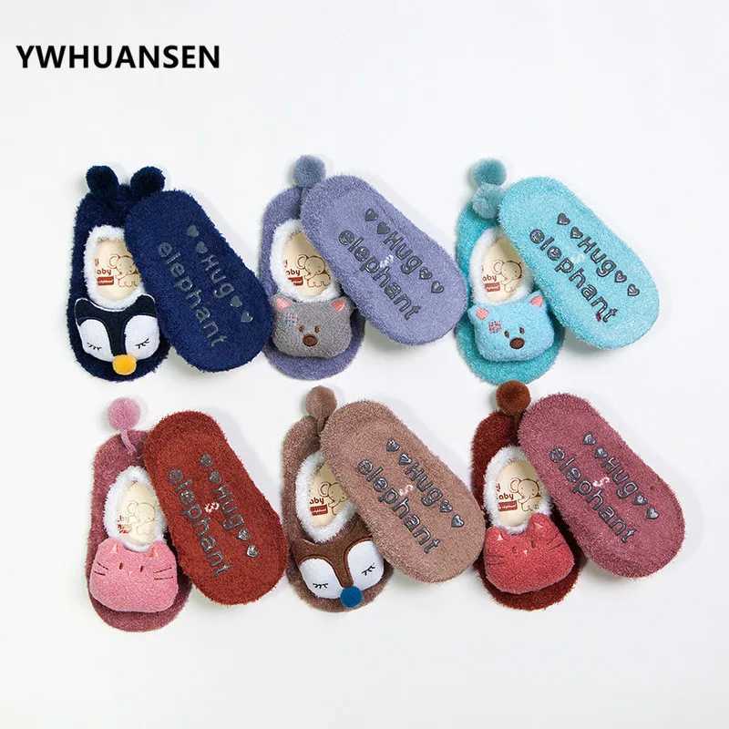 Winter Girls Socks For Toddlers Kids Cartoon Socks Footwear For Children Baby Socks For Boys Socks Non-sliding G251124