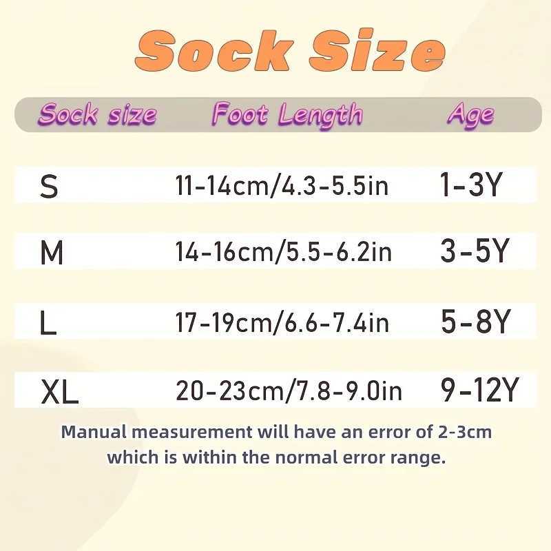 5 Pairs of CHIldrens Floor SOCKS with Letter Stripes BigEyedD inosaurP atternB oysa ndG irlsB abyT oddlerS oftSoledIn doorNo nSlipMid CalfSock sSuit a