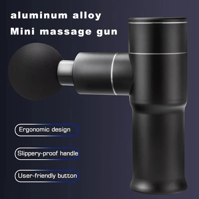 Booster Massage Gun Electric Neck Massager 7.4V Smart Hit Fascia Gun for Body Massage Relaxation Fitness Electric Muscle Massag 250424