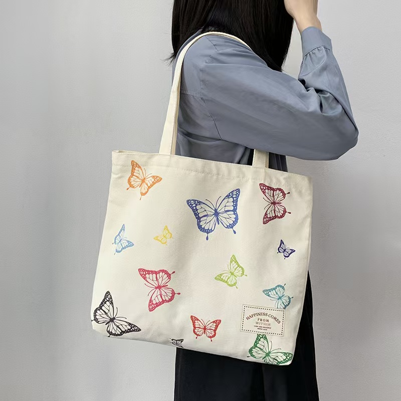 This Is Not New A Watermelon Pattern Tote Canvas Shoulder Bags Against War Womens Reusable Shopping Bag Gift for Peace 240816