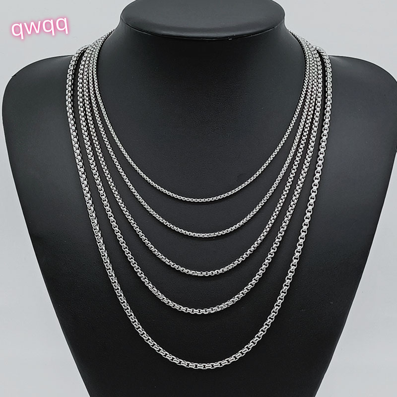 2025 Trendy 316L Stainless Steel Necklace Mens Cuban Link Chain Bijoux En Acier Inoxydable Homme Jewellery Bulk