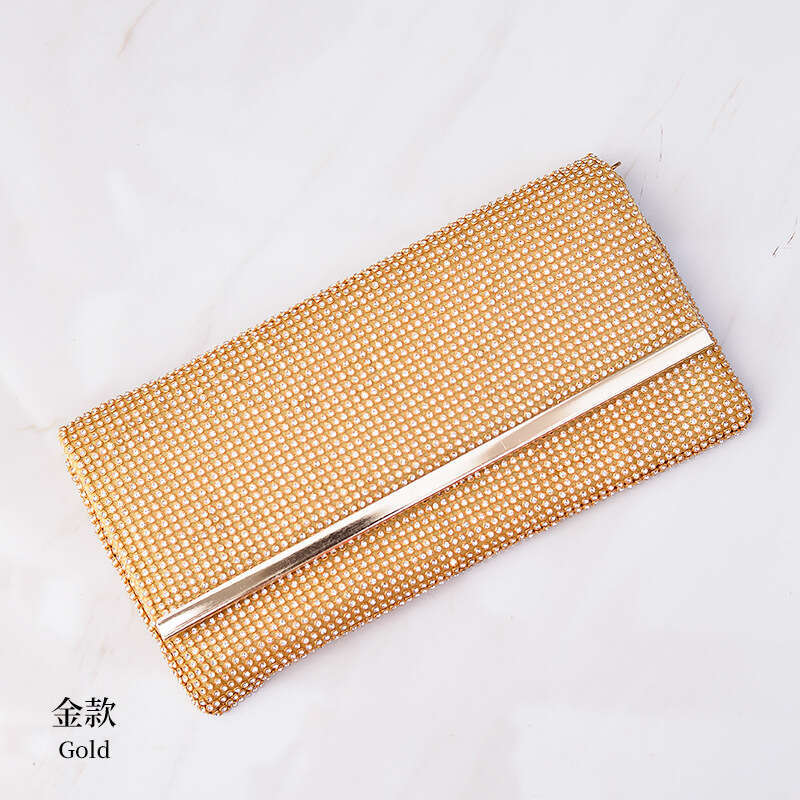 Dinner Bag Diamond Dinner Women S Handheld Sparkling Banquet Versatile Handmade One Shoulder Bag KQ