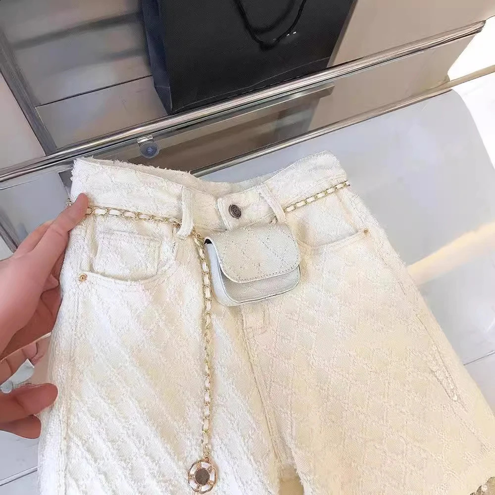White plain straight loose pants womens spring and autumn fashion jeans high waist wide leg full set mens jeans 250422