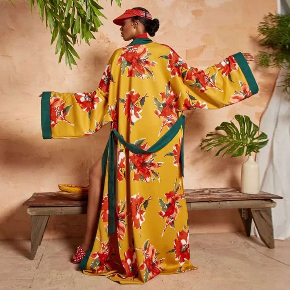 Traditional Woman Long Kimono Cosplay Cardigan Blouse Shirt Yukata Female Japanese Dress Haori Geisha