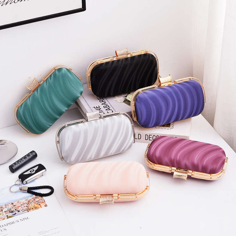 Dinner Bag PU Black Banquet Party Bag Minimalist Women S Handbag KQ