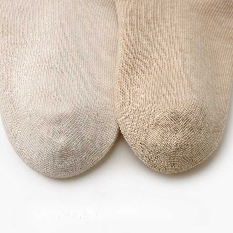 100 Cotton Anti-Slip Long Socks for Infants 0-12 Years High Ribbed Fashionable Boys Girls Newborn Baby Socks G251124