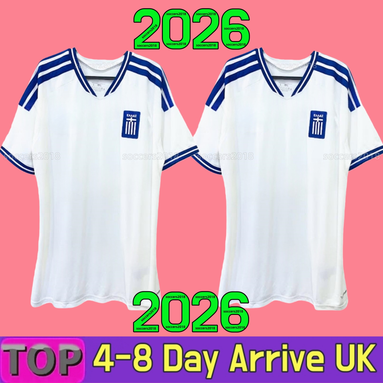 Greece Honduras 2026 world cup Soccer Jerseys the Hellenic 2027 National Team MASOURAS BAKASETAS GARCIA COSTLY LOZANO IZAGUIRRE 26 27 Football Shirts Men kids kit