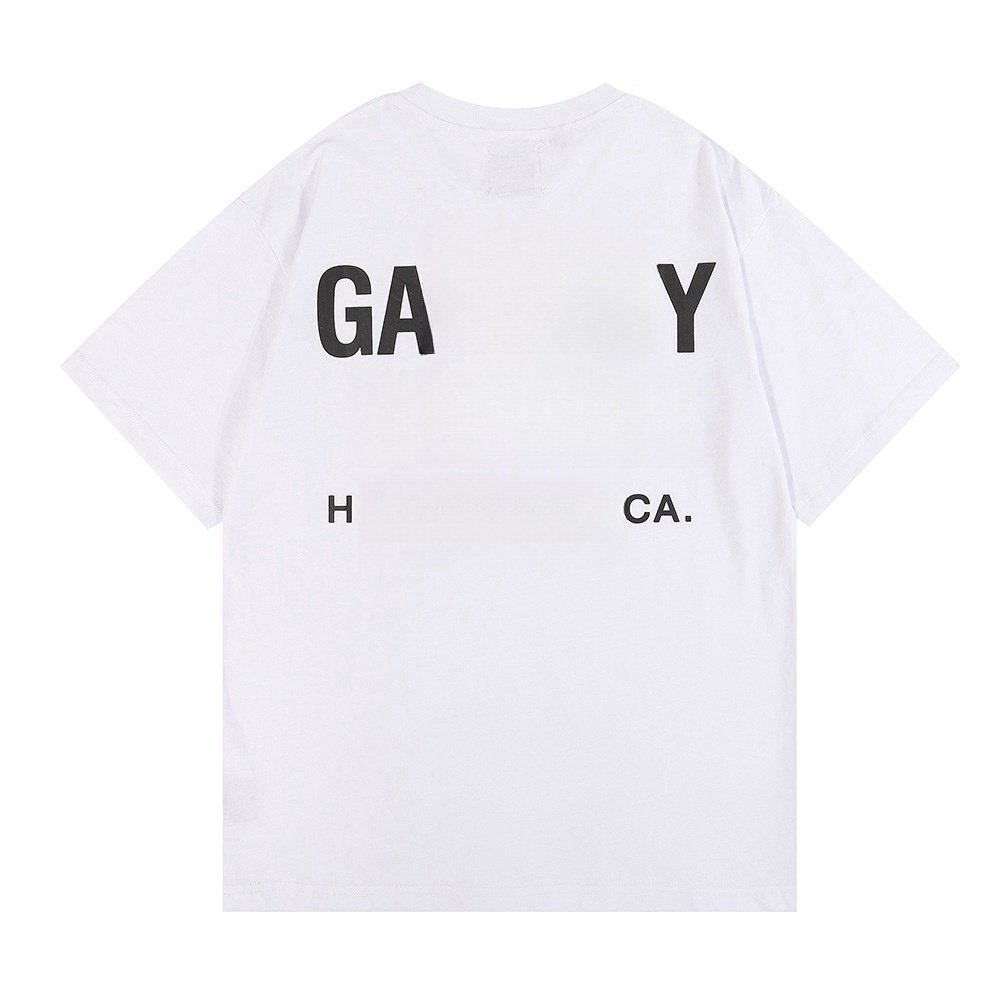 Designer T shirt Men's and Women's Fashion Simple Letter Printed Round Neck Tee