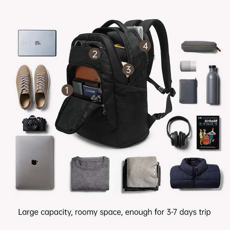 Lifetime Warranty For Men Anti Theft 15.6" Laptop Backpack Waterproof Travel Bag Fashion Mochilas School Backpacks