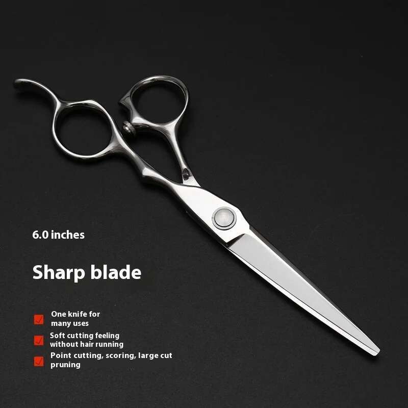 Professional 3D Cutting Shears - Premium Salon Quality with Durable Stainless Steel Blades (Sizes: 5.5" & 6") ,
