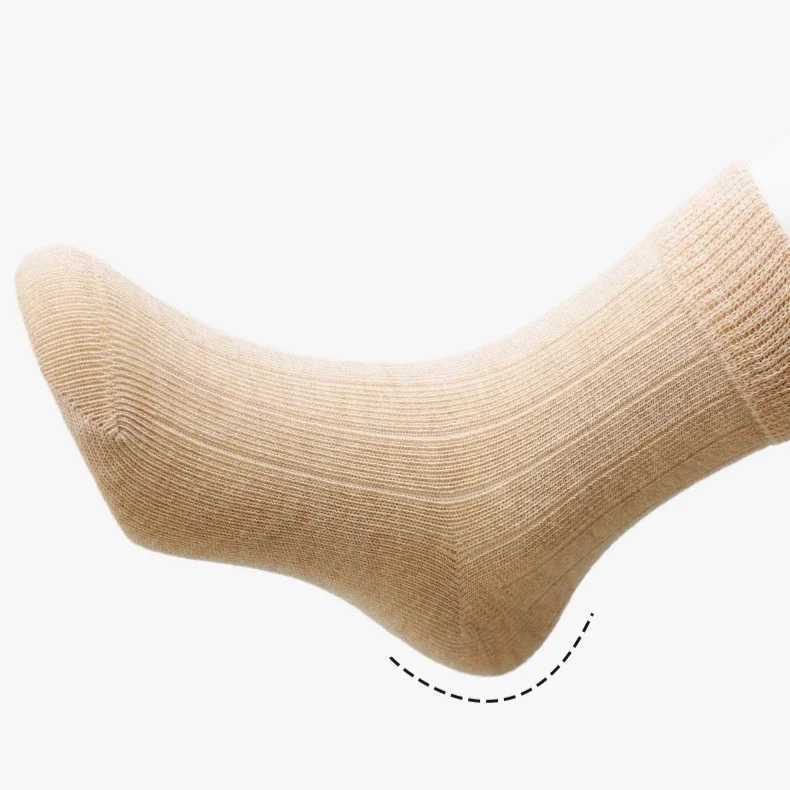 100 Cotton Anti-Slip Long Socks for Infants 0-12 Years High Ribbed Fashionable Boys Girls Newborn Baby Socks G251124