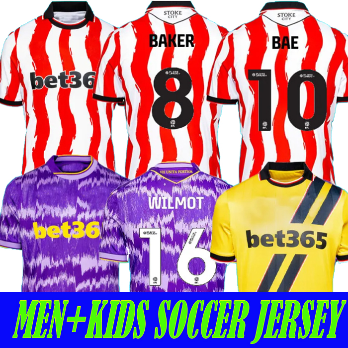 25 26 StokeS City THOMAS 3rd Soccer Jerseys 2025 MUBAMA MANHOEF BAKER BOZENIK GALLAGHER DONLEY NZONZI JUNHO home away men kids football shirts
