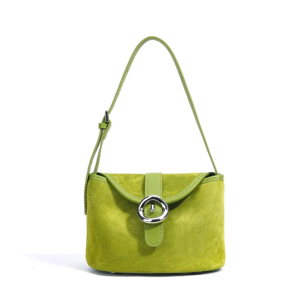 Designer Bag Genuine Leather Crossbody For Women 2025New Metal Hand Buckle Fashion Female Shoulder Bags Casual Designer Clutch