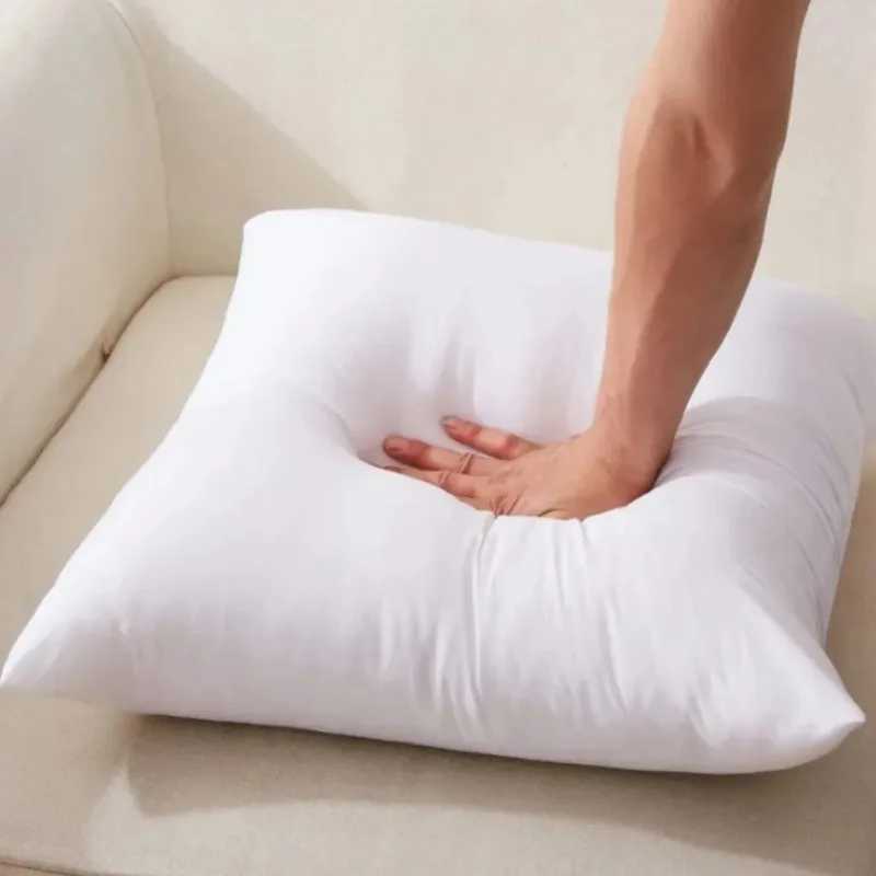 30x50cm 35x50cm 45x45cm 50x50cm Gift White Throw Pillow Insert Standard White Bounce Back Pillow Cushion Core Sofa Car Seat Home G251124