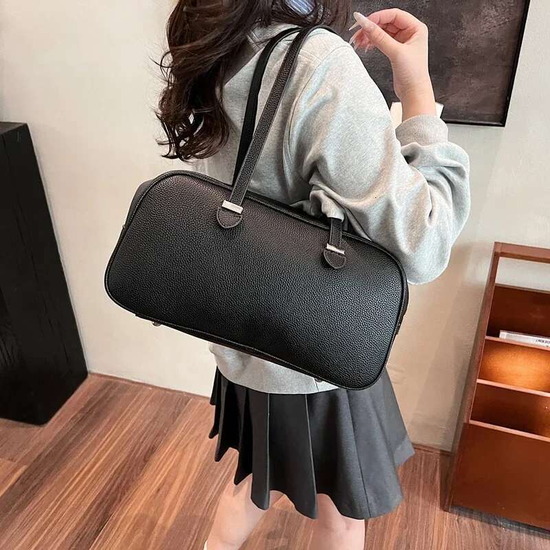 Fashion Retro Women Pillow Handbags And Purses Spring Leather Tote Trend Females Shoulder Bags