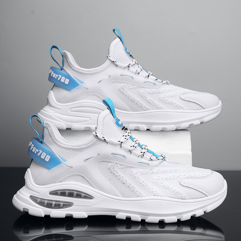2025 New Men Sneakers Fashionable Breathable Mesh Sport Shoes Outdoor Running Shoes