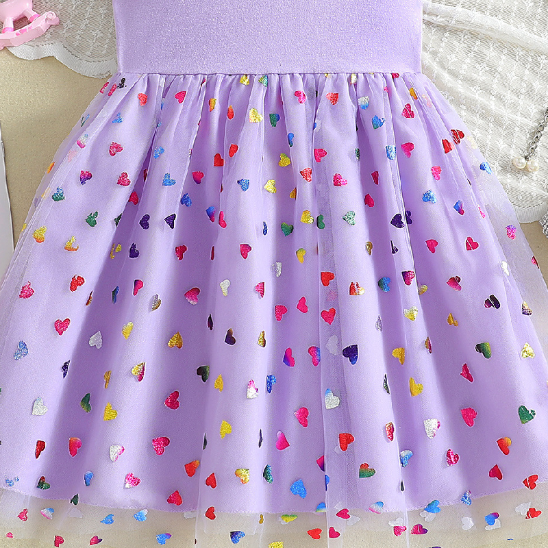 Disney children's designer clothing short-sleeved dress princess dress evening dress beach dress baby designer clothing children's clothing 