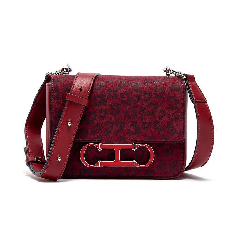 CHCH Crossbody 2025 New Synthetic Leather Red Business Women's Bag Magnetic Flip Cover