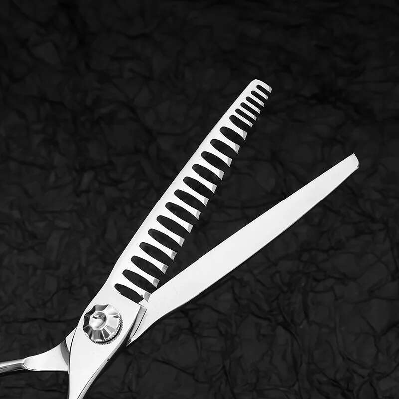 Japan440C steel 6-inch hairdressing scissors, professional salon hairdressers hair scissors