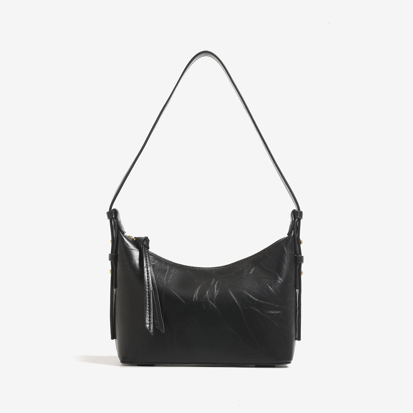 Designer's new Hobo cowhide armpit bag, fashionable handbag, crossbody bag