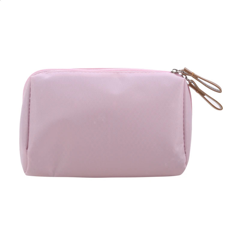 New Makeup Bag Simple Solid Color Cosmetic Bag for Women Pouch Toiletry Bag Waterproof Make Up Purses Case Hot Dropshipping R250424