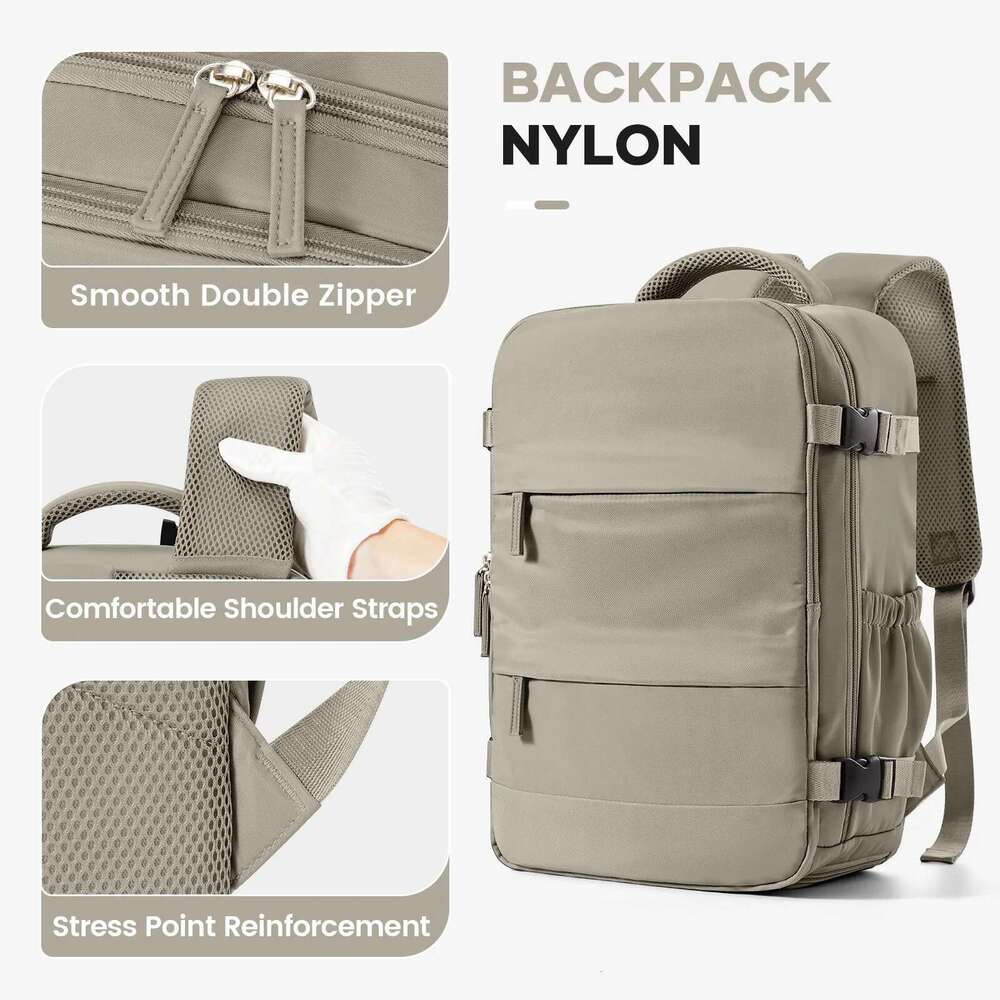 Designer bag Travel 40x20x25 Ryanair Fashion Laptop Women Waterproof backpack Cabin Carry ons Notebook Backpack School Bag