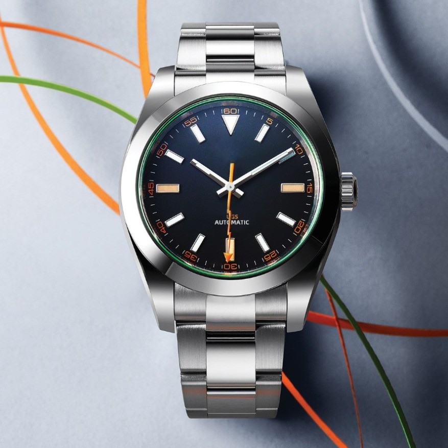 Classic Men Watch Stainlesss Steel Casual Calendar Quartz Fashion Wristwatches 1525