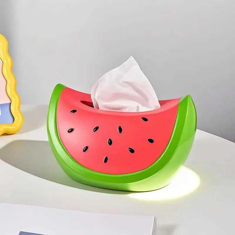 Portable Watermelon-Shaped Tissue Box For Home Living Room Or Porch DecorM251124