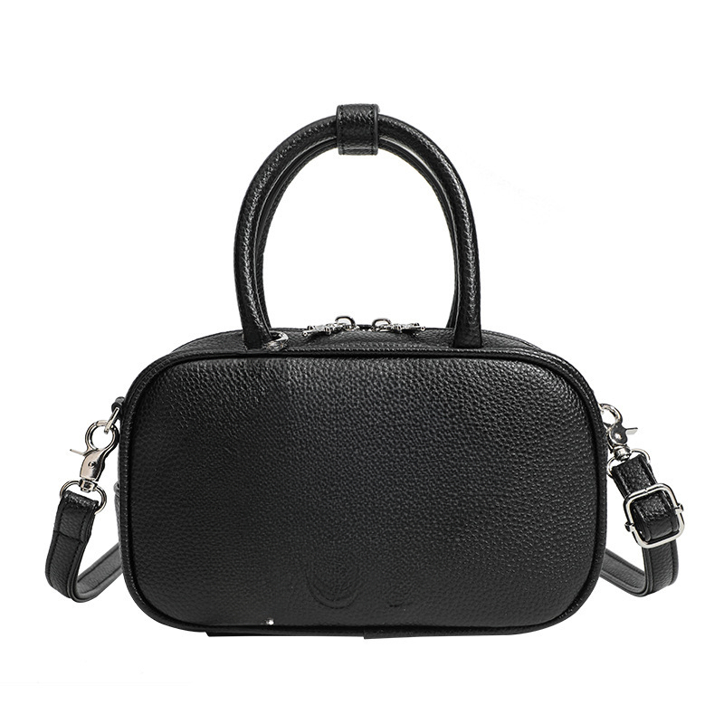 High end retro women's bowling bag 2025 new designer multifunctional Boston pillow bag