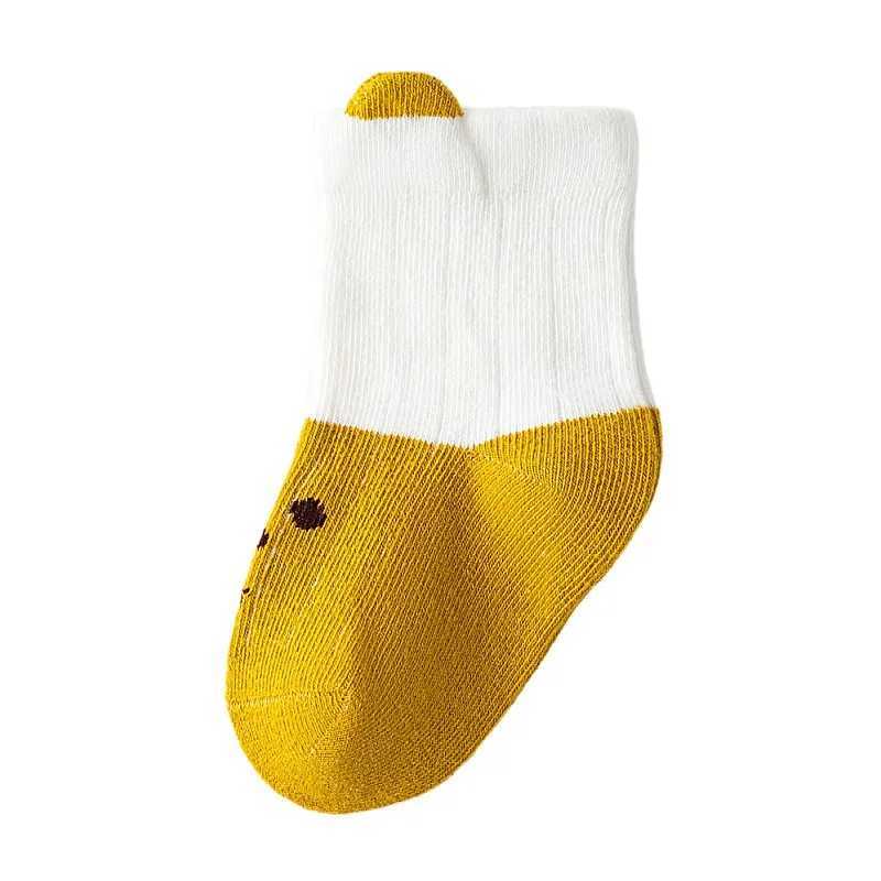 5 Pair Baby Socks for Autumn and Winter Infants 0-5 Years Loose Spring and Autumn Childrens Socks Cute Mid tube Socks G251124
