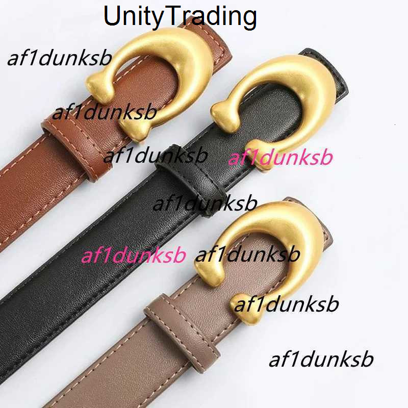 2026 Luxury Brand Leather Belt for Women Designer Alloy Buckle Waist Strap Female Jeans Trouser Dress Waistband Q51119 coachbelt coachlies coacher TG7Q