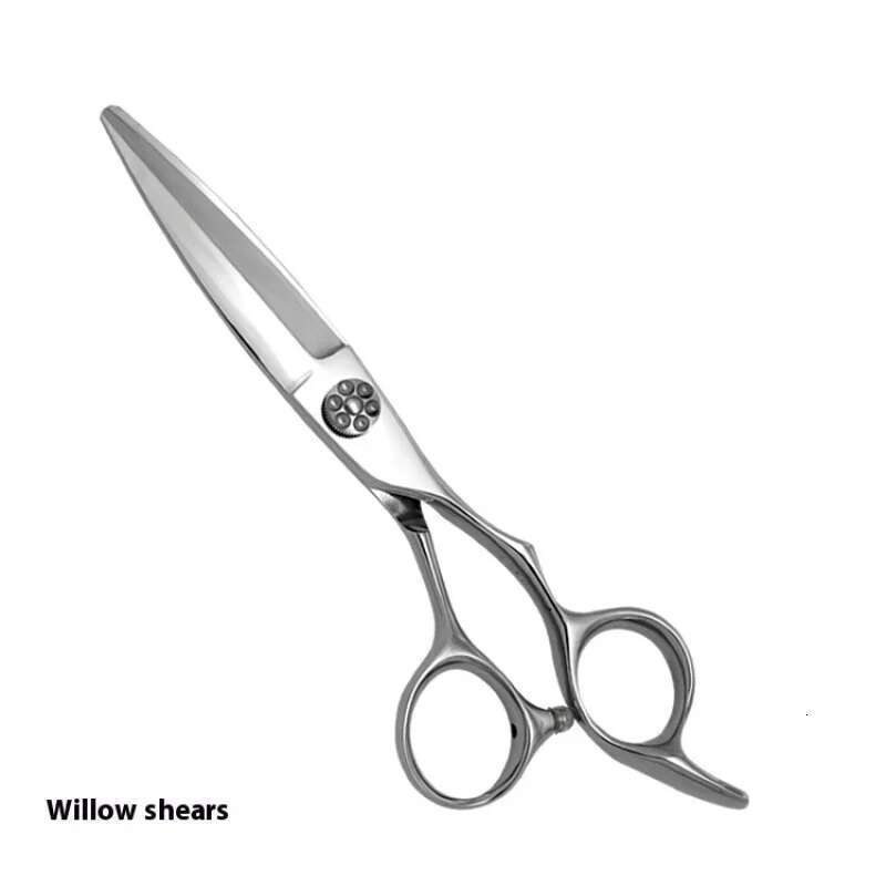 6-Inch Imported440C High-end Straight Thinning Hairdressing Set Hairdressers Professional Haircut Scissors