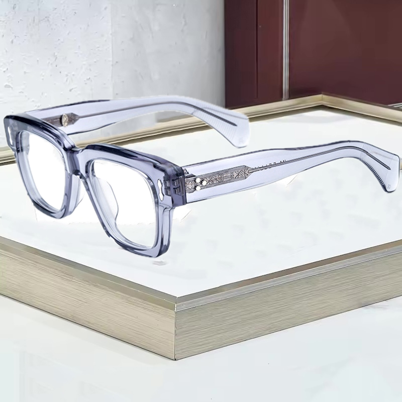 High-Quality FELLINI JJMM Square Classic Retro Sunglasses for Men and Women, a Japanese handmade designer brand Fashion Acetate Men Driving Handmade I