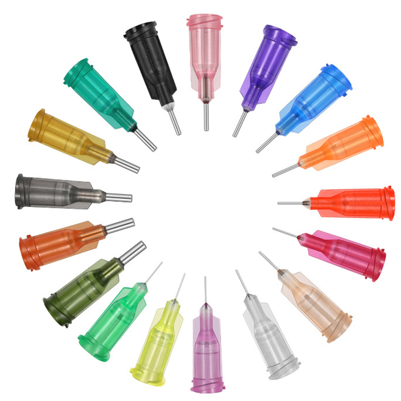 Dispensing Needles With Luer Lock 14Ga 15Ga 16Ga 17Ga18Ga 20Ga 21Ga 22Ga 23Ga 25Ga 27Ga 0.5Inch Lab Supplies
