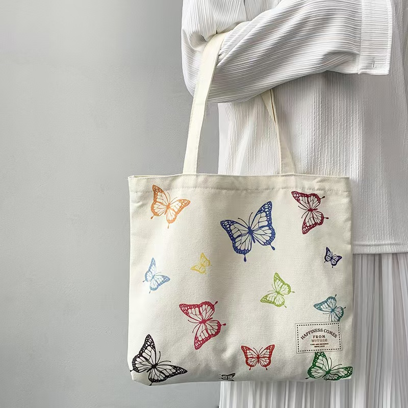 This Is Not New A Watermelon Pattern Tote Canvas Shoulder Bags Against War Womens Reusable Shopping Bag Gift for Peace 240816