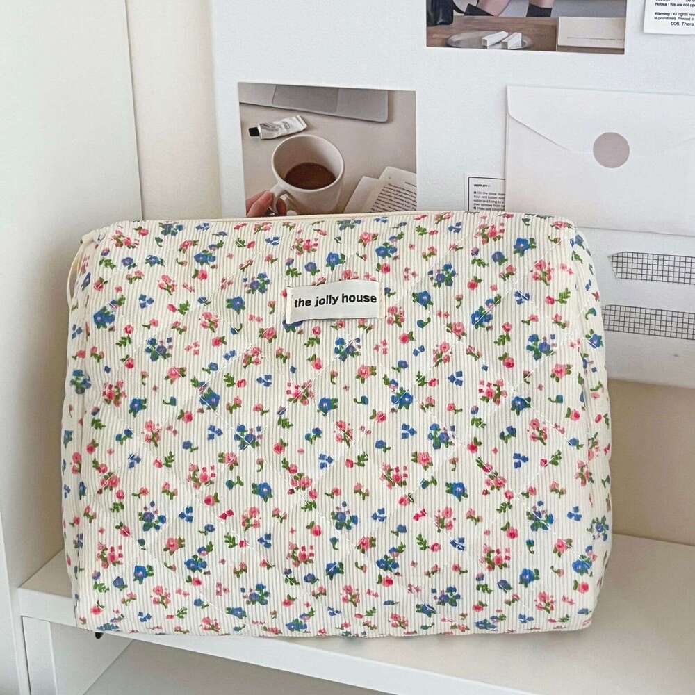 Jolly House Women's 3-Piece Floral - Polyester, Non Waterproof, Fragrance Free, Large Capacity Travel Makeup Storage Bag .