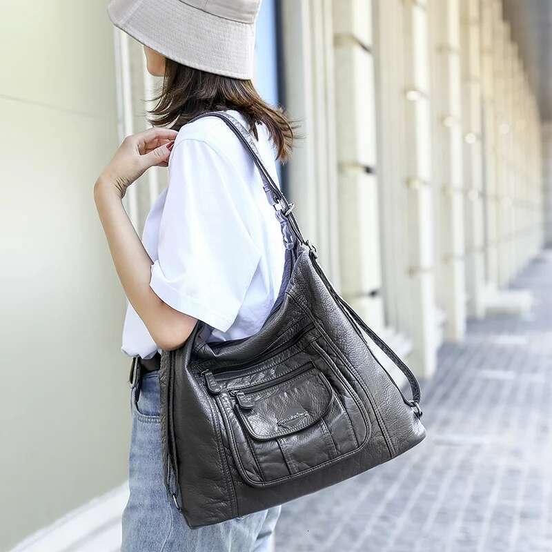 Designer Bag Handbags Women Designer Large Capacity Crossbody Female Shoulder Ladies Leather Messenger Bag Casual Tote Bags