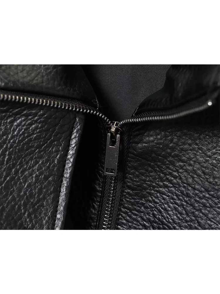 Women Fashion Leather Jacket Autumn Winter Loose Causal PU Faux Leather Jackets Coat Fashion Street Motorcycle Jackets J251124