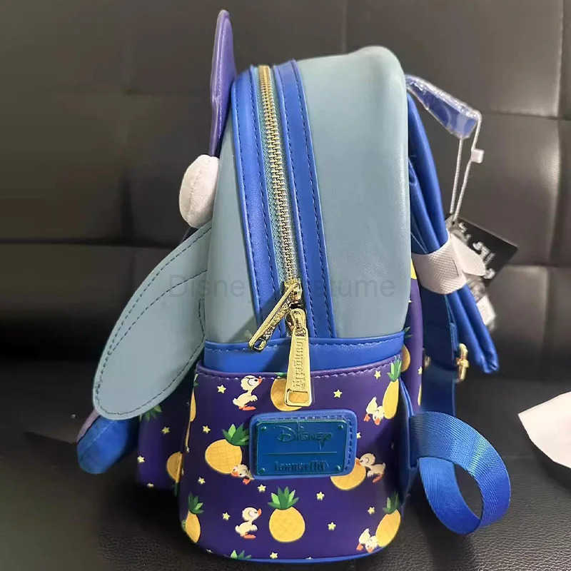 Disney New Disney Loungefly Pajamas Stitch Interstellar Baby Printed Backpack Cute Anime Peripheral Backpack ChildrenS Leisure Bag X250424