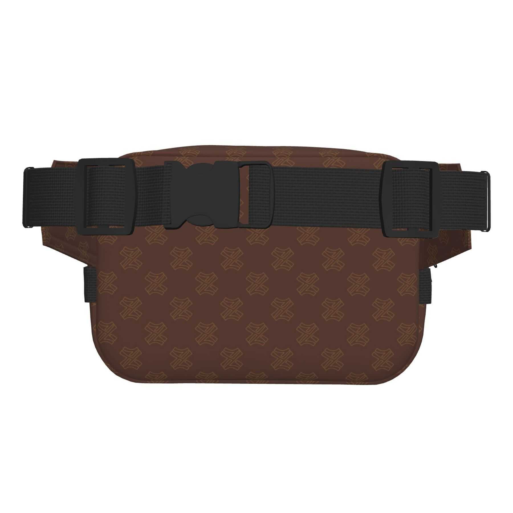 NXY Vintage Square Double Layer Waist Bags Designer Bumbag Classic Mens Fanny Pack Belt Bag Women Outdoor Chest Bag 250424