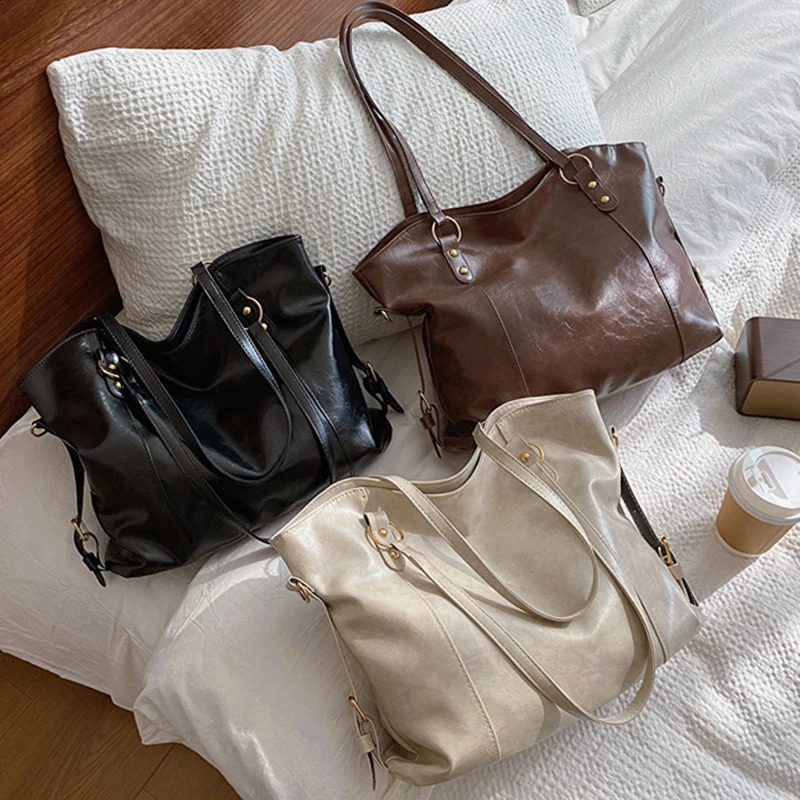 Fashionable Large Capacity Fashionable Retro Women S Shoulder Bag New Tote Bag R250424