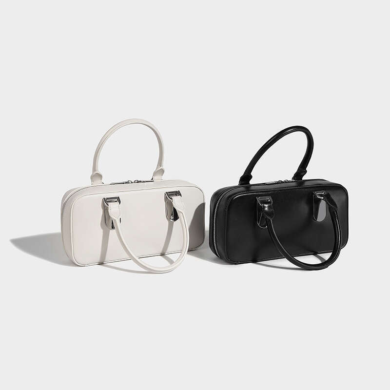 Designer Women's Bags Designer 2023 New High-End Boston With Niche Design, Bowling Pillow, Hand-Held One Shoulder Crossbody Fashion Bag