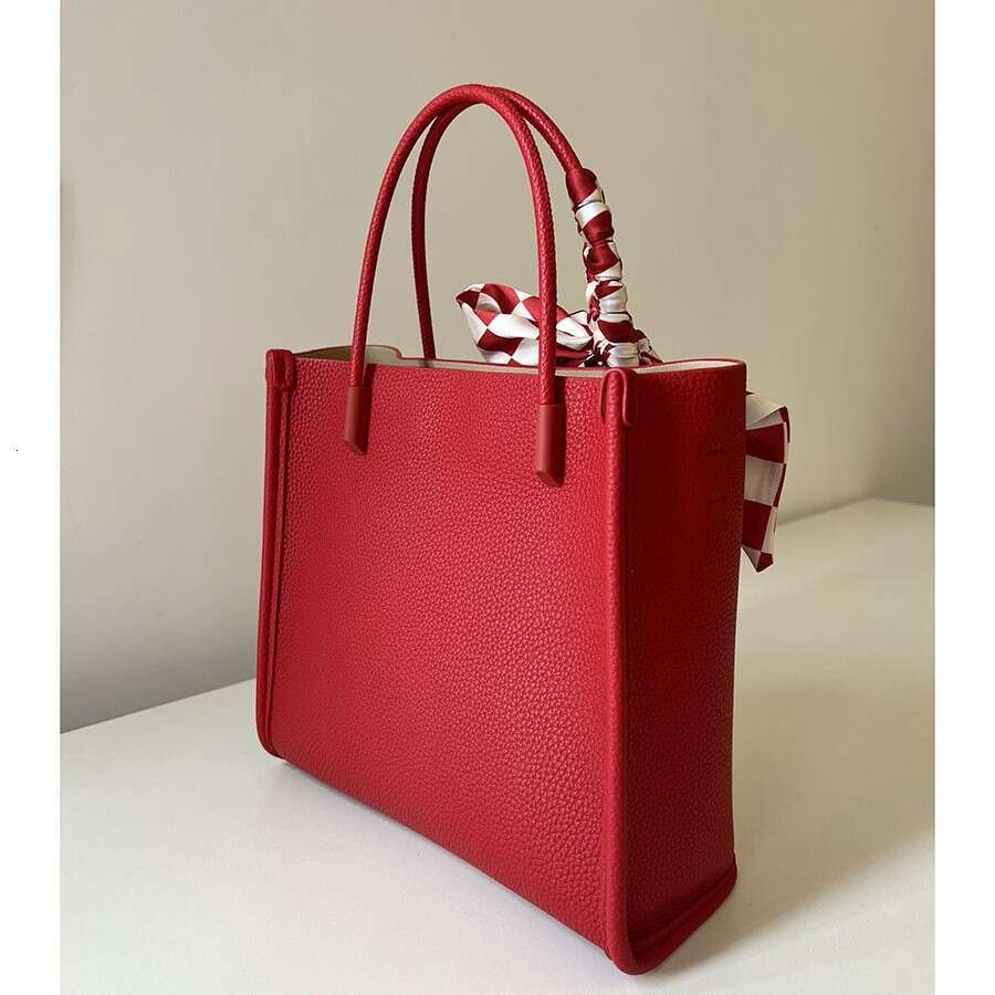 Wedding Women S Red Wedding Bag Bride New Style Niche High End Large Capacity French Tote Handbag