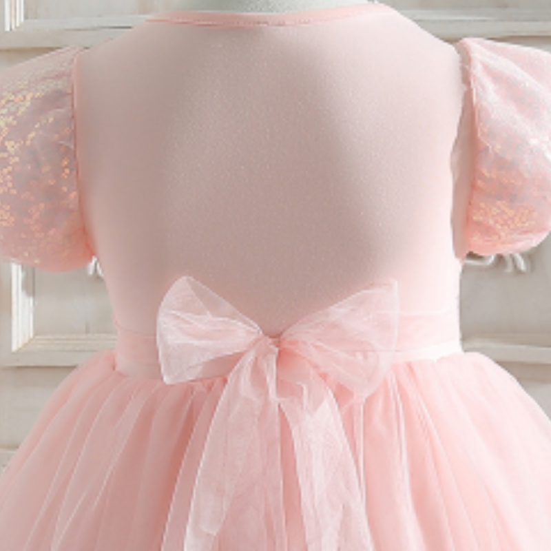 DISNEY Kids designer clothes baby summer baby designer clothes short-sleeved dress Crayon Shin-chan Lolita princess dress little girl's net.