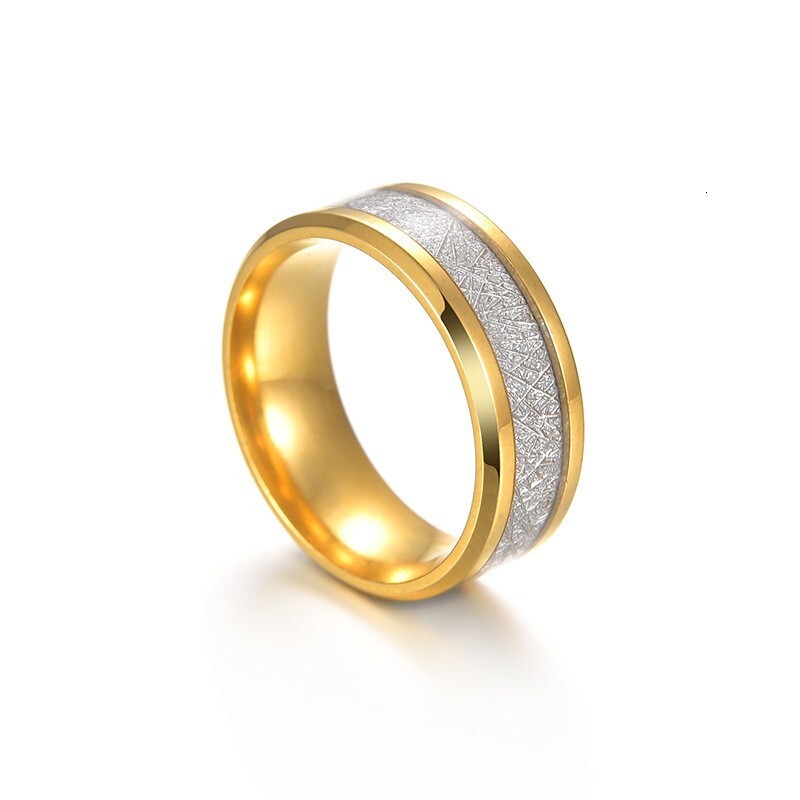 Top source rime silk patterned titanium for men's fashion stainless steel ring accessories