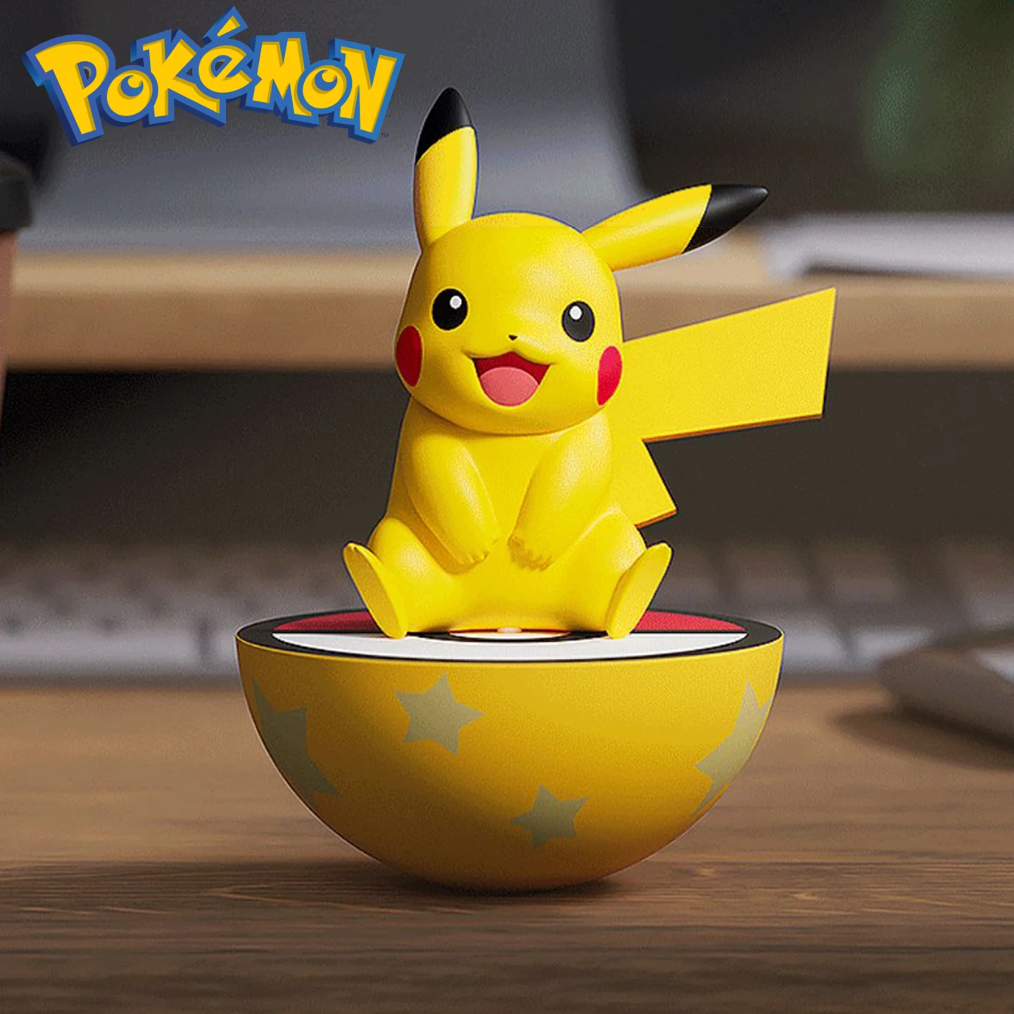 Pokemon Licensed Pikachu Gengar Sylveon 6-Style Drinkware Set Non-Toxic PVC Collectible Figures Bulk Stock Kids Birthday Party Favors Gifts