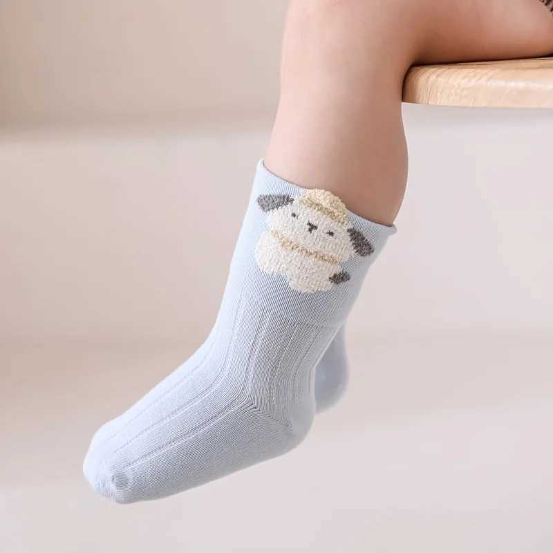 3Pairs/set Kids SOCKS For Boys Girls Autumn Winter Striped CHIldrens Sock Casual Soft Infant Toddler Cotton Sock 0-5Y G251124