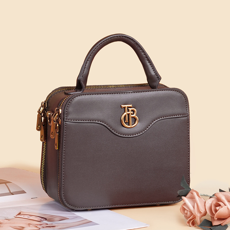 MASA New Small Square Niche High End Box Bag Simple Single Shoulder Hand Held Crossbody Bag Tote Bag