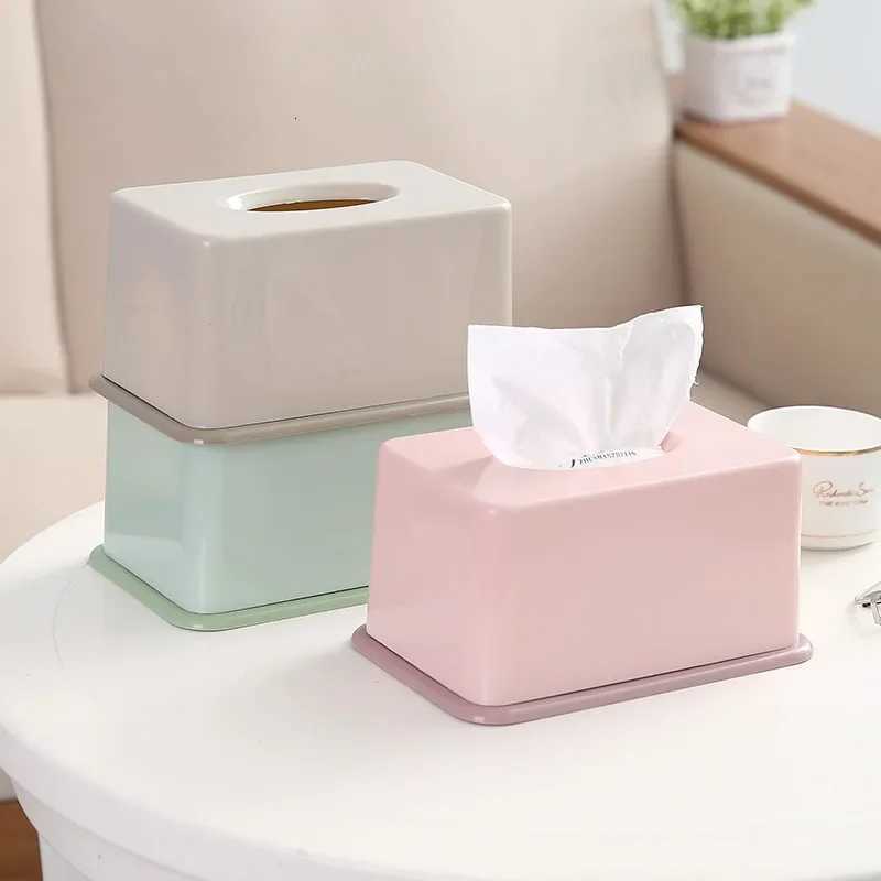 Tissue Holder for Home Tissue Holder Cover Wipes Paper Storage Box Paper Towel Dispenser Napkin Plastic OrganizerM251124
